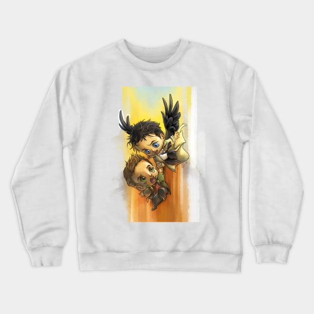 Rescue from Hell - cutest version Crewneck Sweatshirt by GioGui